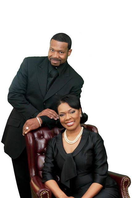 Pastor Kim and her son Elder Derek Tyson