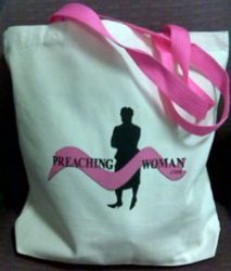 PreachingWoman.com Tote Bag